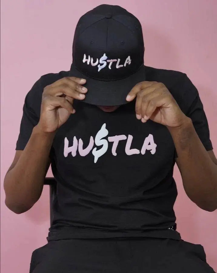 3D Puff Mens Hustla T-shirt - Seffmade