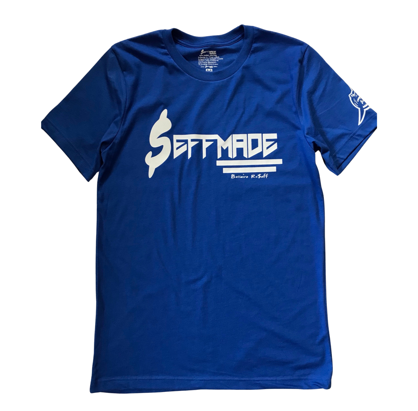 seffmade royal blue unisex t-shirt front view