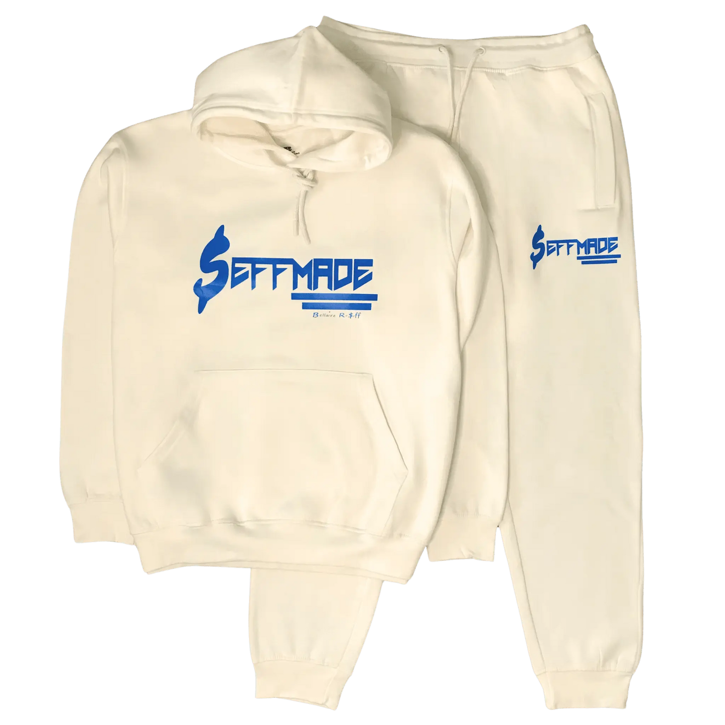 Seffmade Off-White & Royal Blue Sweatsuit - Seffmade