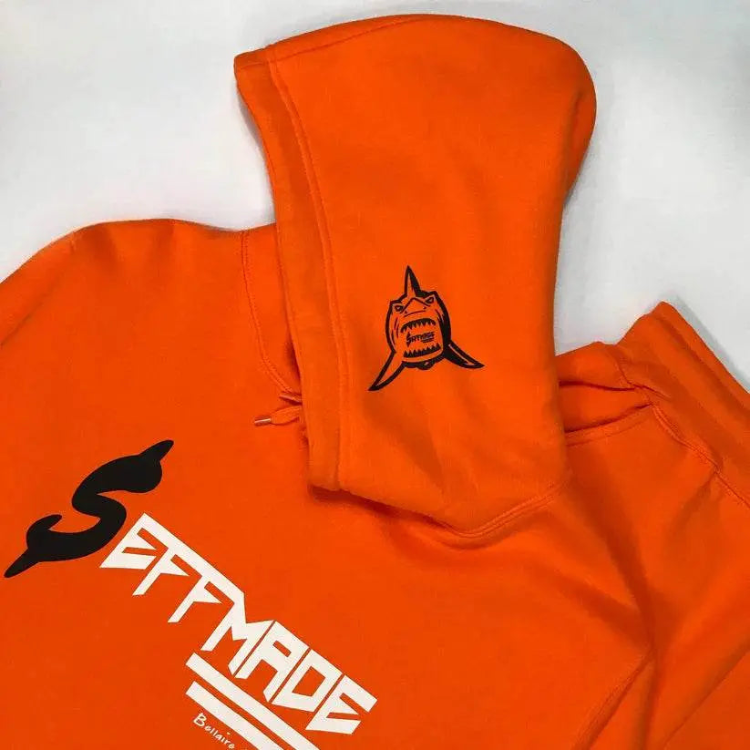 Orange and Black Seffmade Sweatsuit - Seffmade