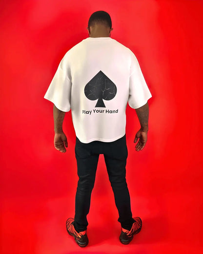 Never Fold Under Pressure – Graphic Cropped Boxy Tee - Seffmade