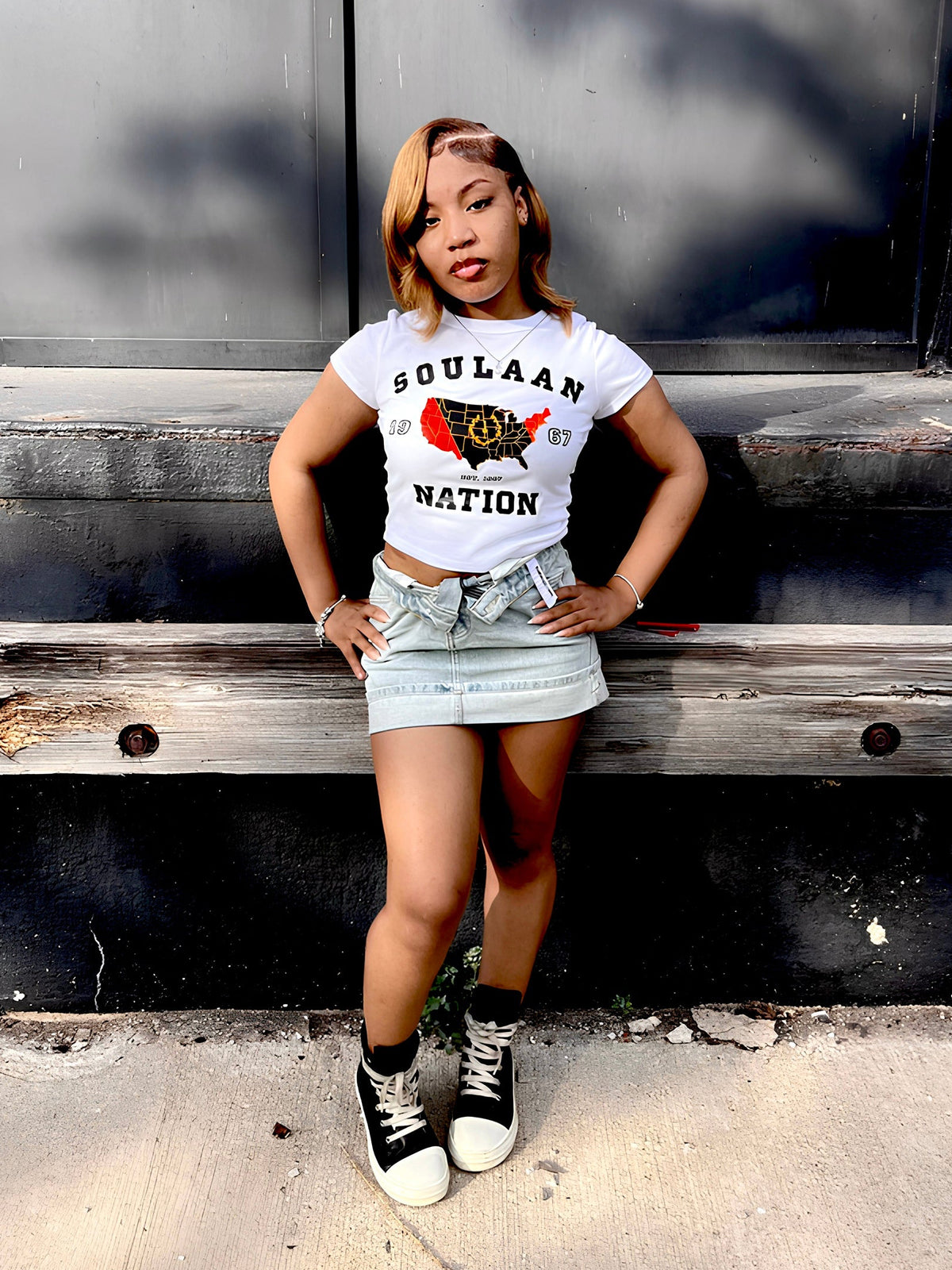SOULAAN Signature Women's Baby Tee