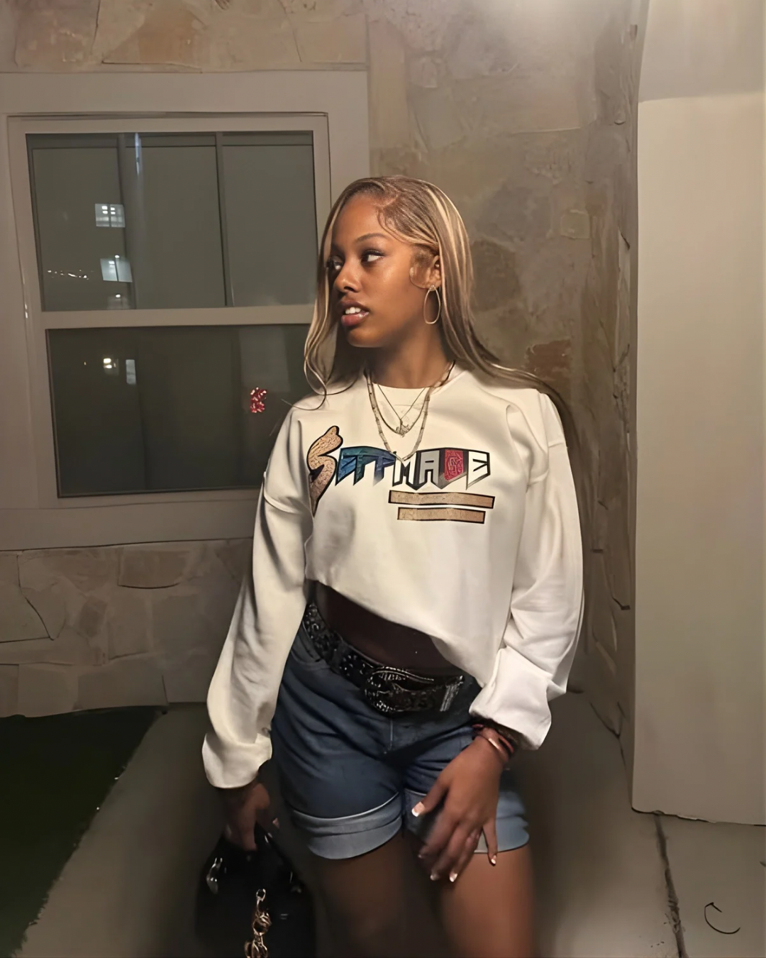 Seffmade Glitter Multicolor Sweatshirt - Seffmade