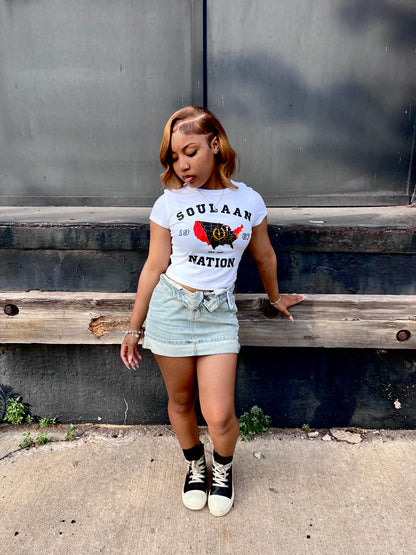 SOULAAN Signature Women's Baby Tee
