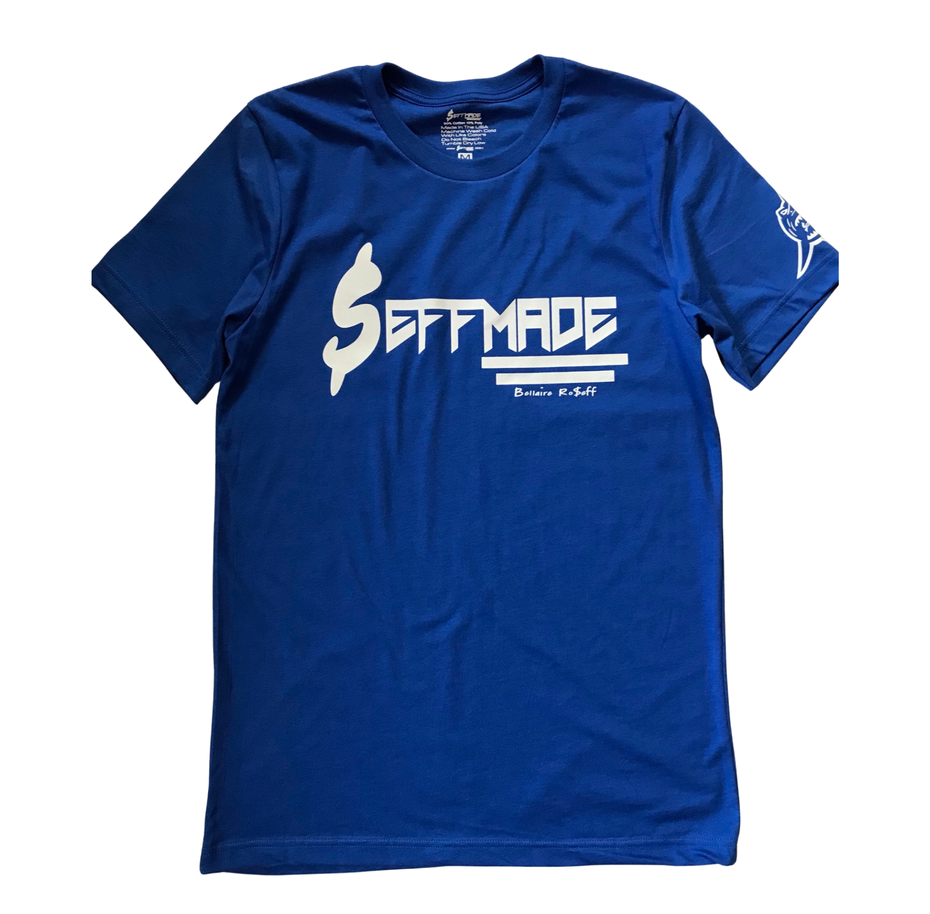 seffmade royal blue unisex t-shirt front view